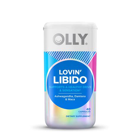 olly men's libido|Olly Lovin' Libido Supplement Capsules With .